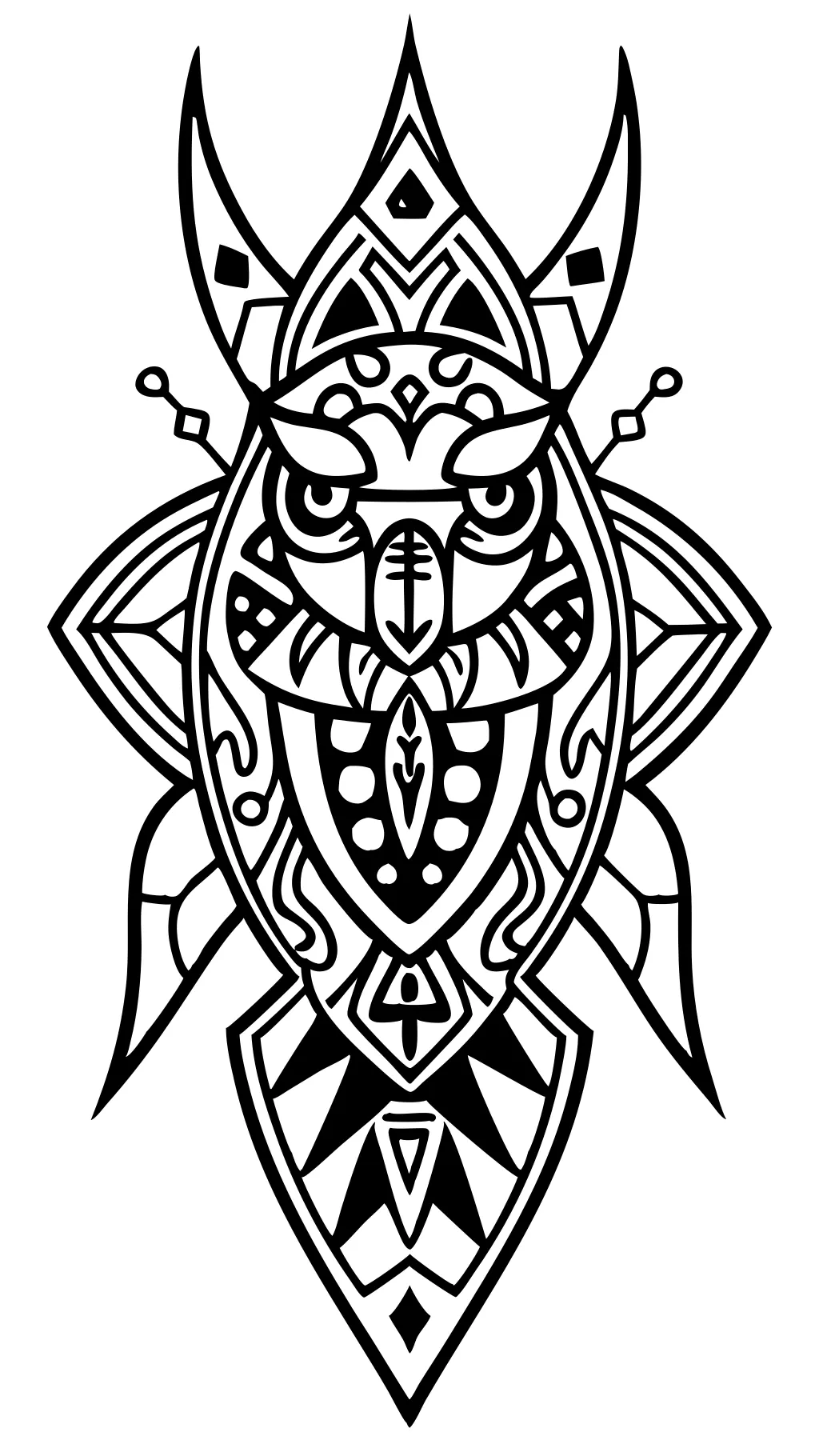 tattoo coloring pages stencils